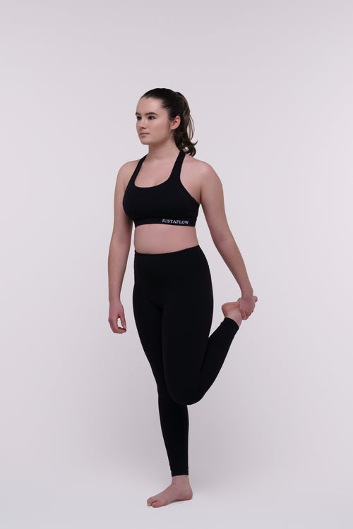 Ensemble de sport Brassière et Legging  Taille haute Opaque