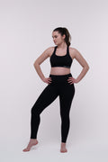 Ensemble de sport Brassière et Legging  Taille haute Opaque