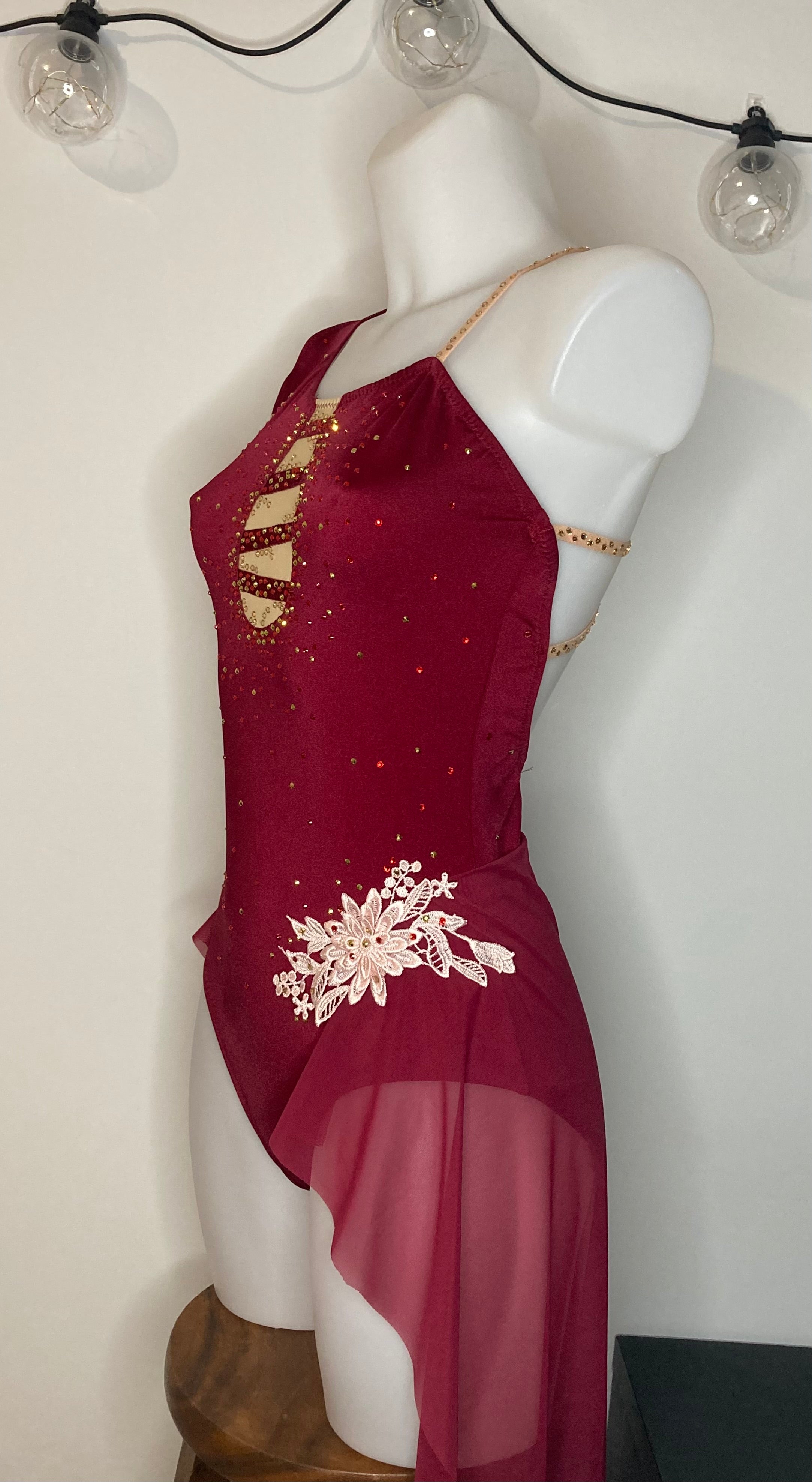 Justaucorps Bordeaux