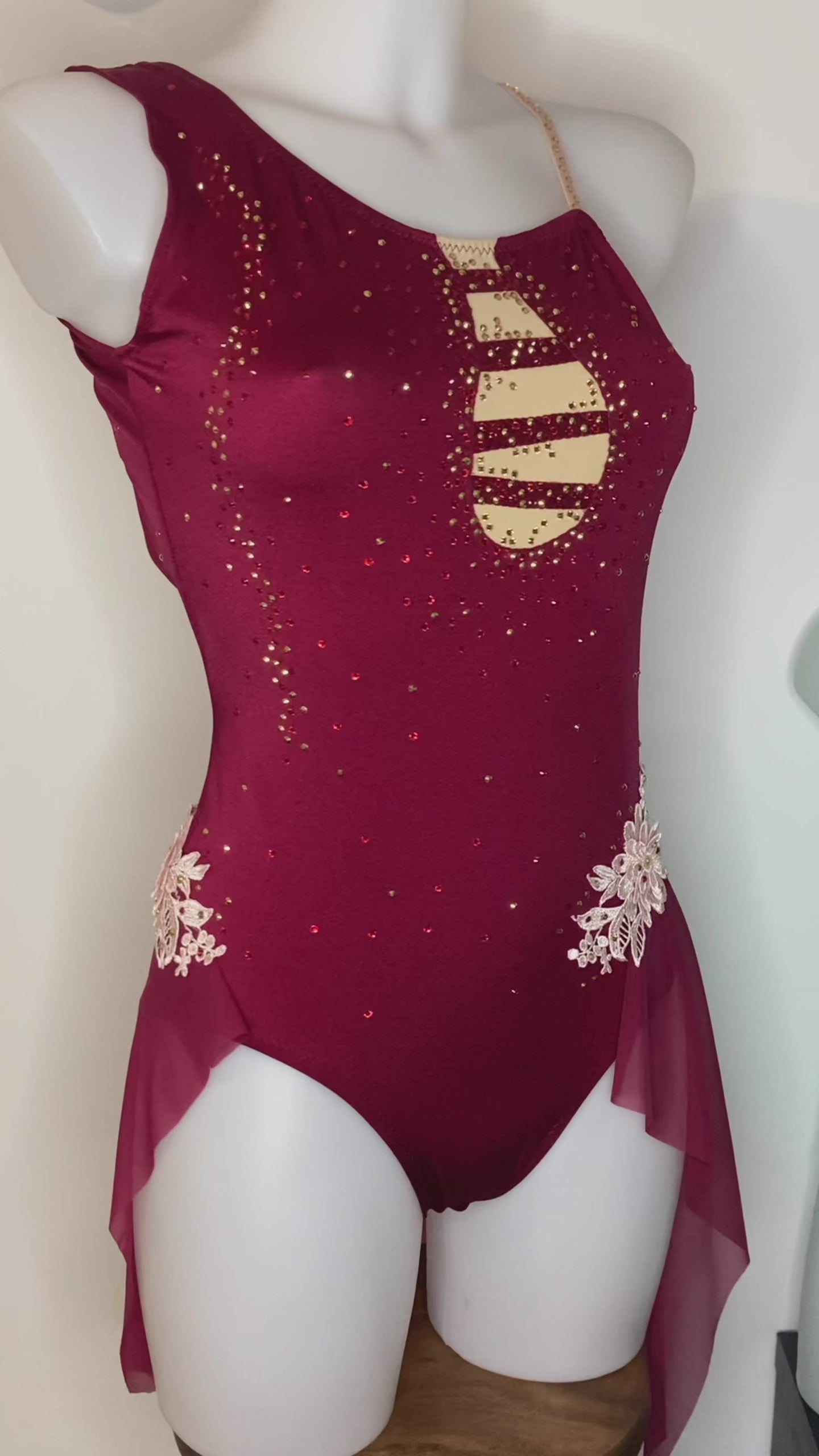 Justaucorps Bordeaux