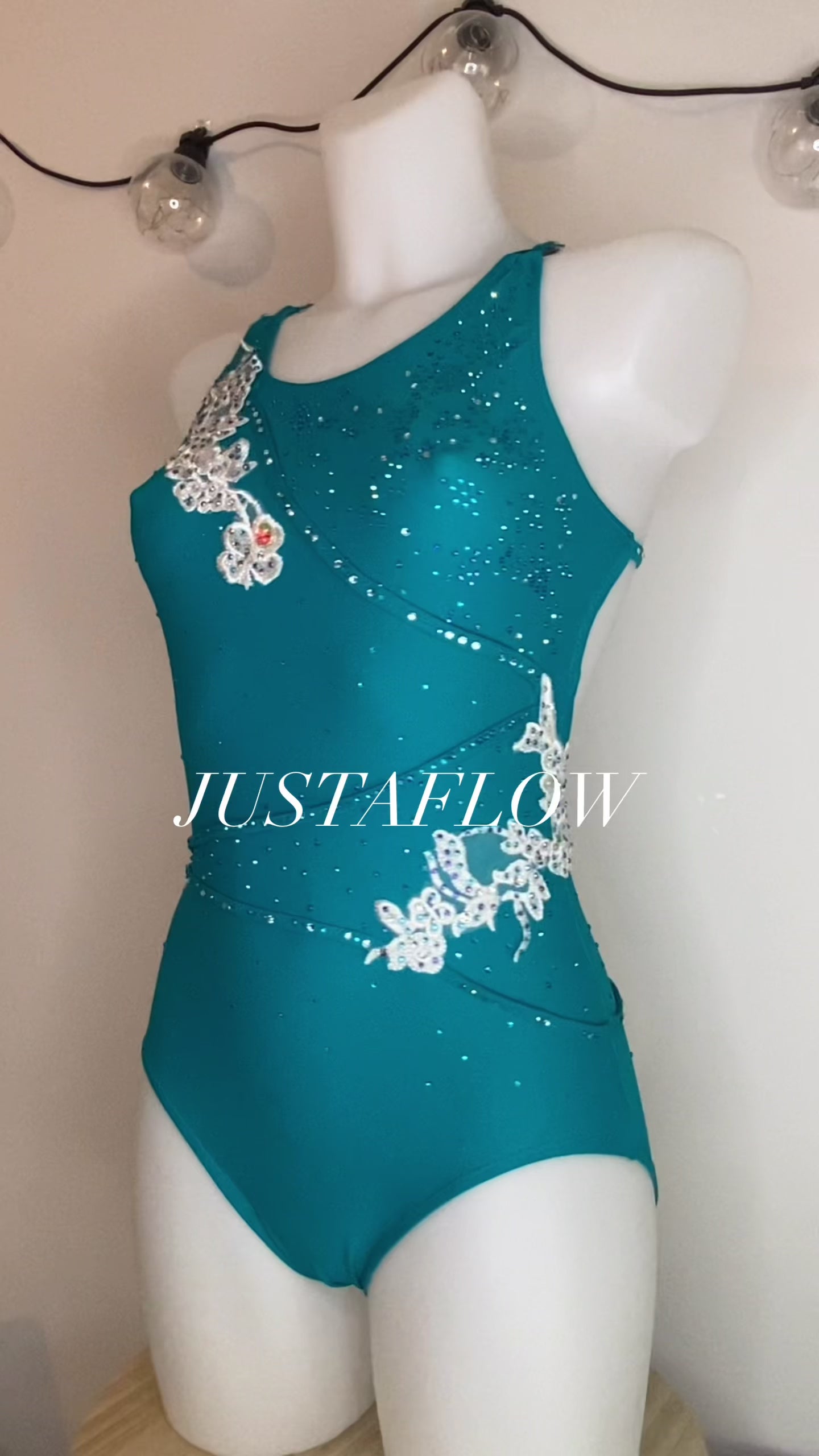 Justaucorps Bleu Petrole